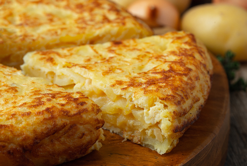 Tortilla de patatas para llevar